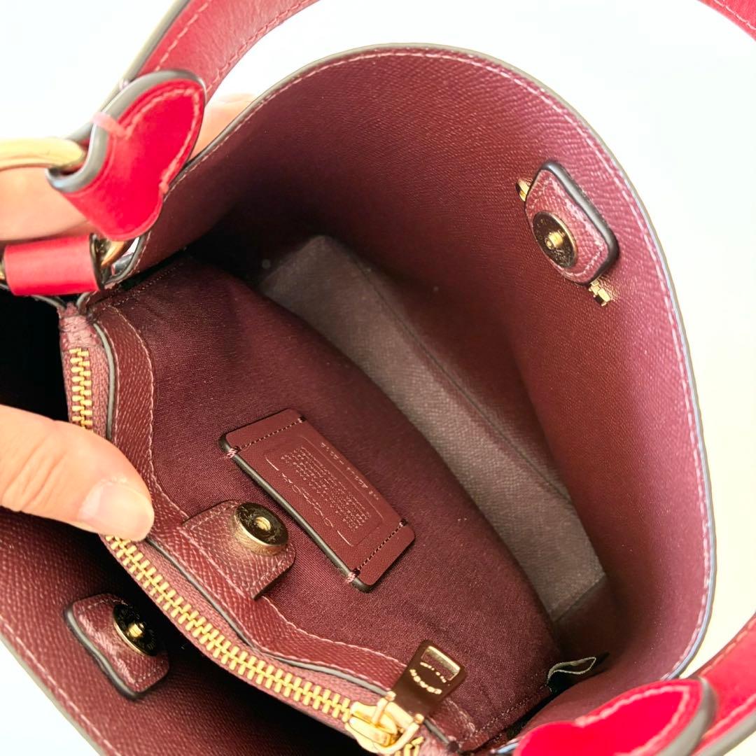 【新品】COACH スモール タウン バケット 2way ショルダーバッグ