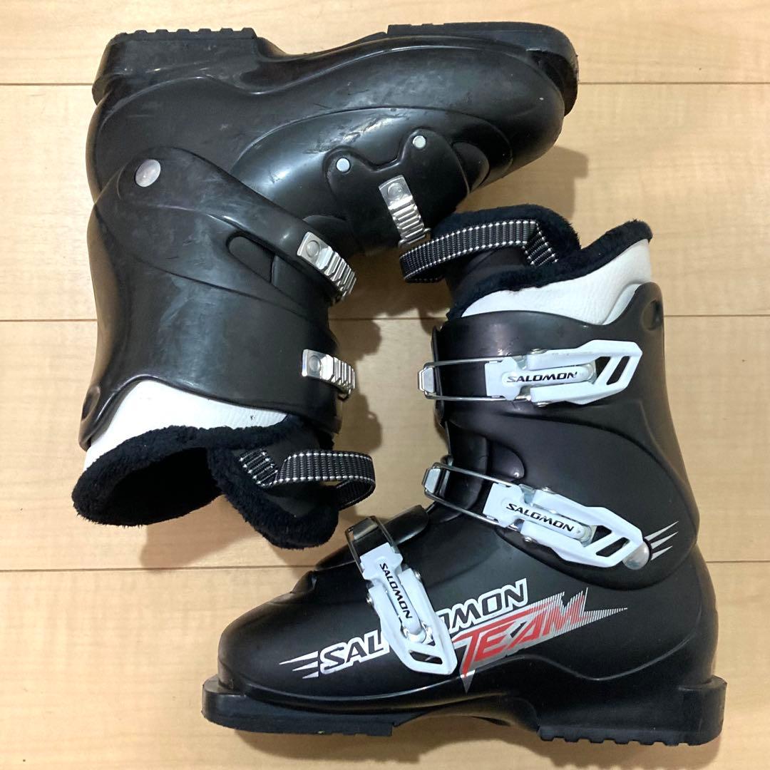 24.0〜24.5 Salomon TEAM スキーブーツ ジュニア レディース