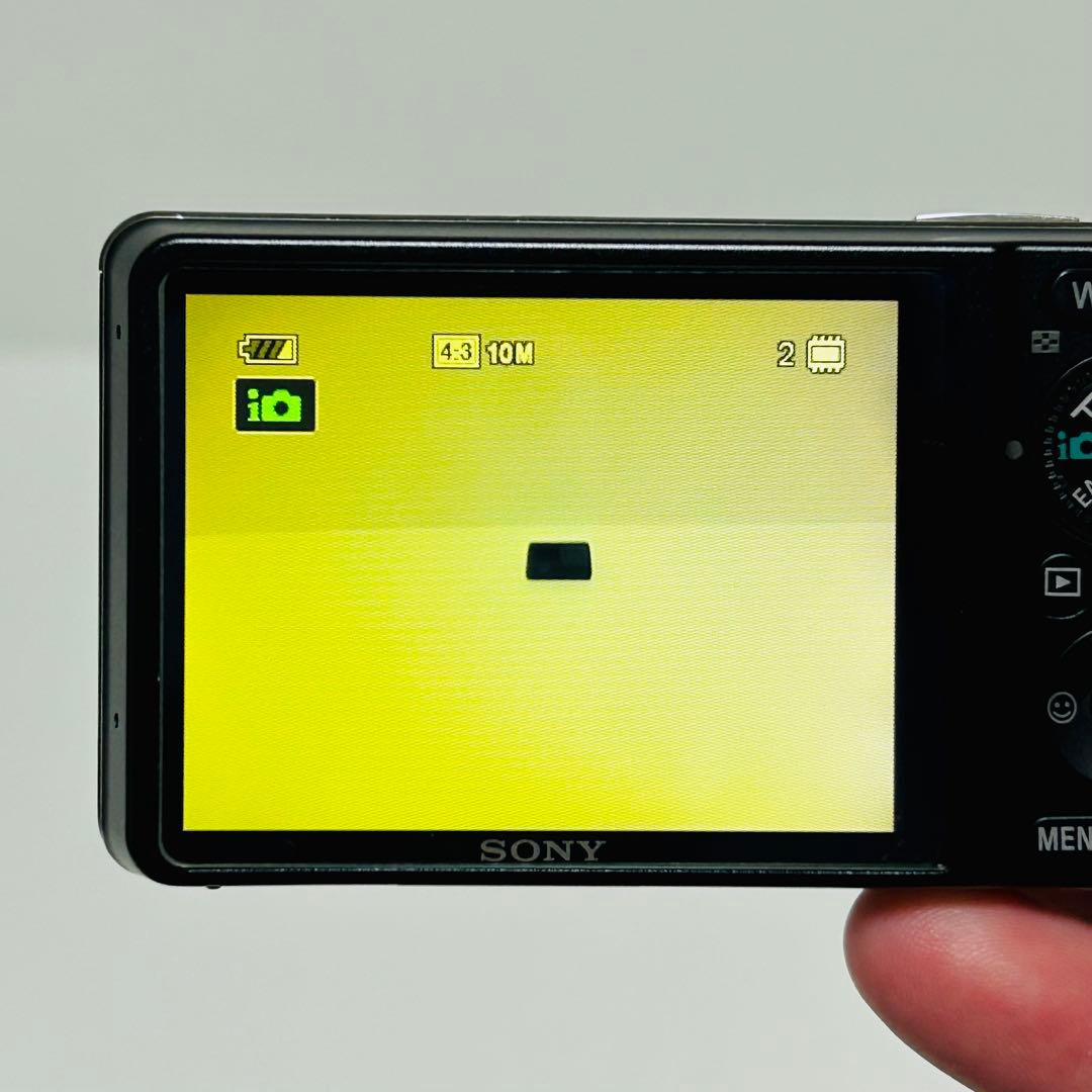 【外観極美品】SONY デジカメ Cyber-shot DSC-WX1 シルバー