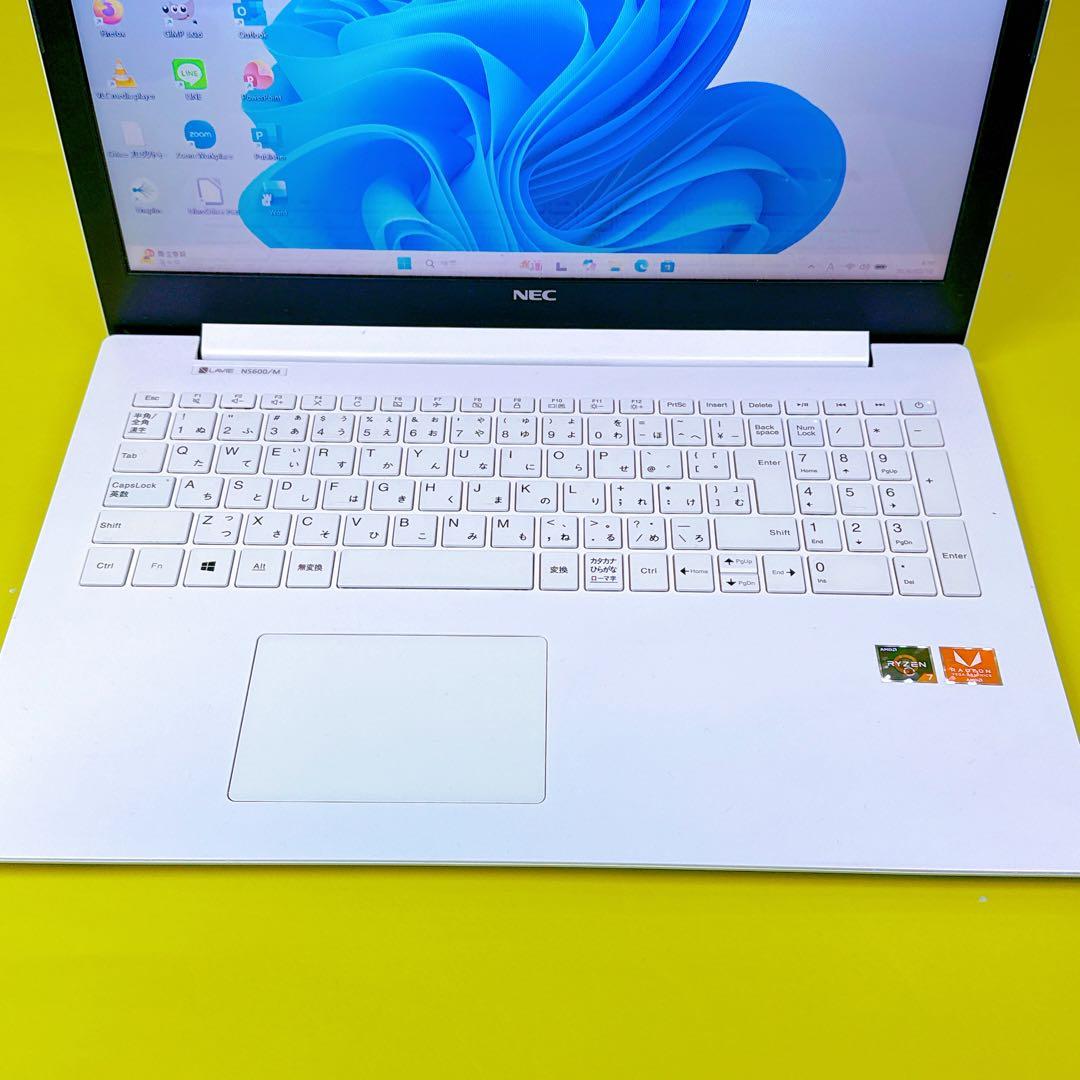 極速SSD⭐️Ryuzen7⭐️windows11ノートパソコン オフィス2021