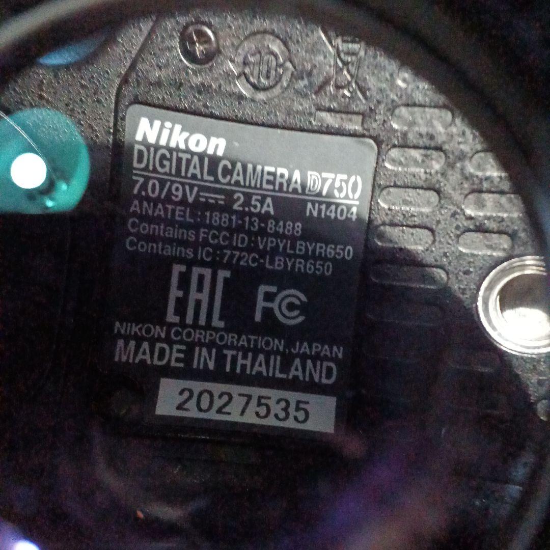 ニコンD750FX フルサイズ