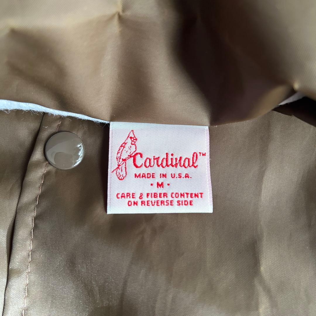 90s Cardinal USA製 コーチジャケット ブラウン M