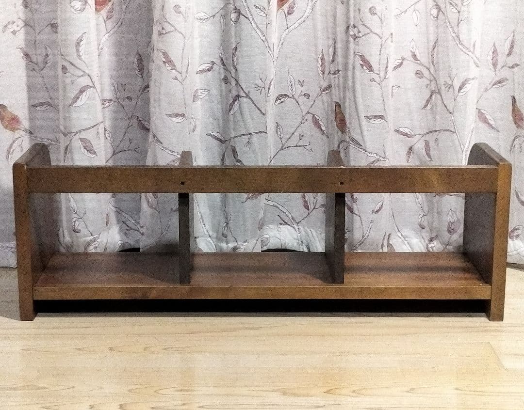 浜本工芸 ブックスタンド 本棚 コンセント欠品 レトロアンティーク 横65cm