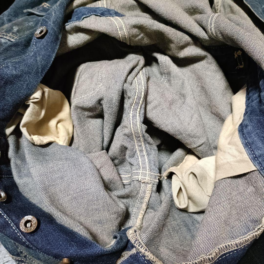 ジョンブル つなぎ デニムサロペット エンジニアオールインワン JOHNBULL