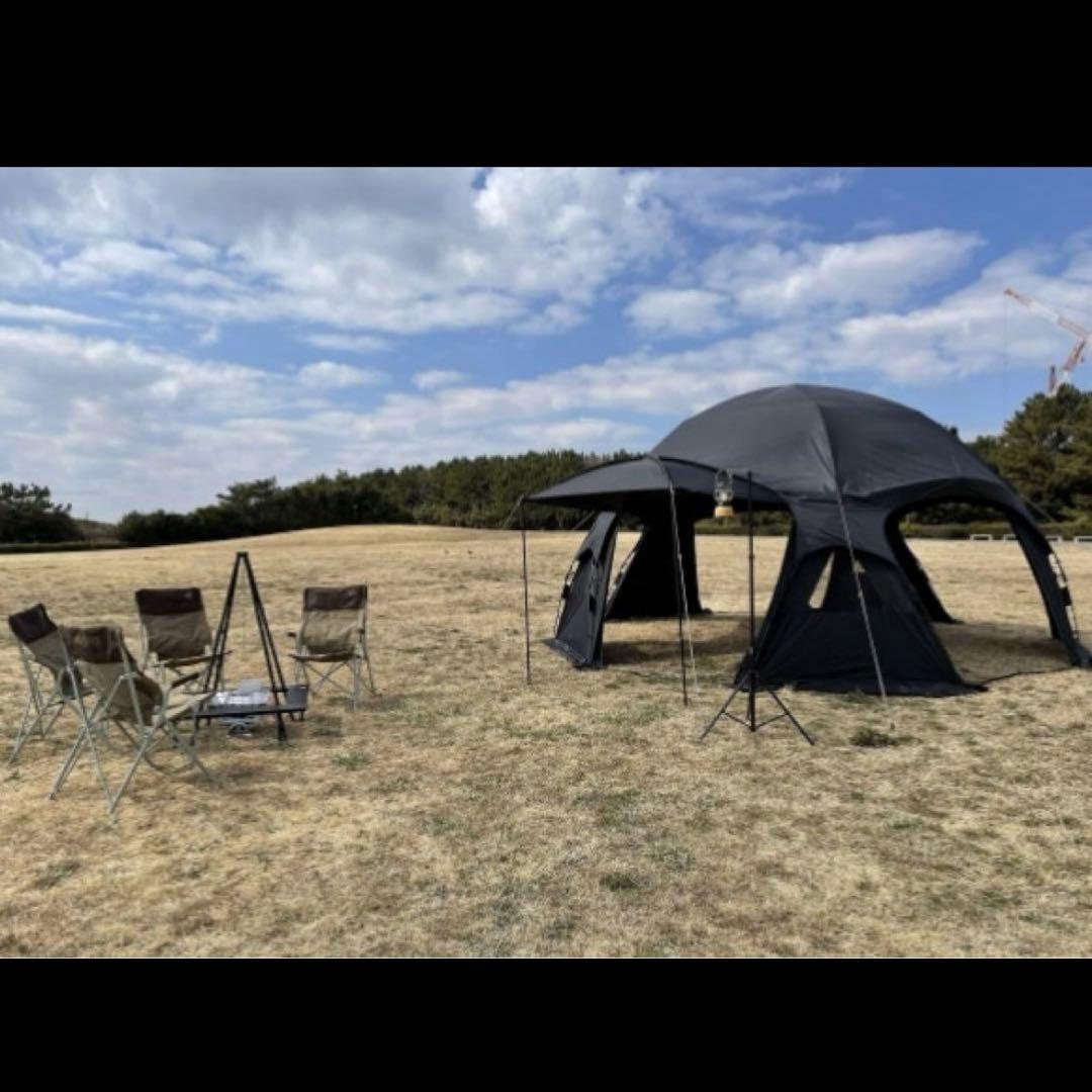 LOGOS(ロゴス) ブラックホール デカゴン ドームテントwiwo ヤクドーム