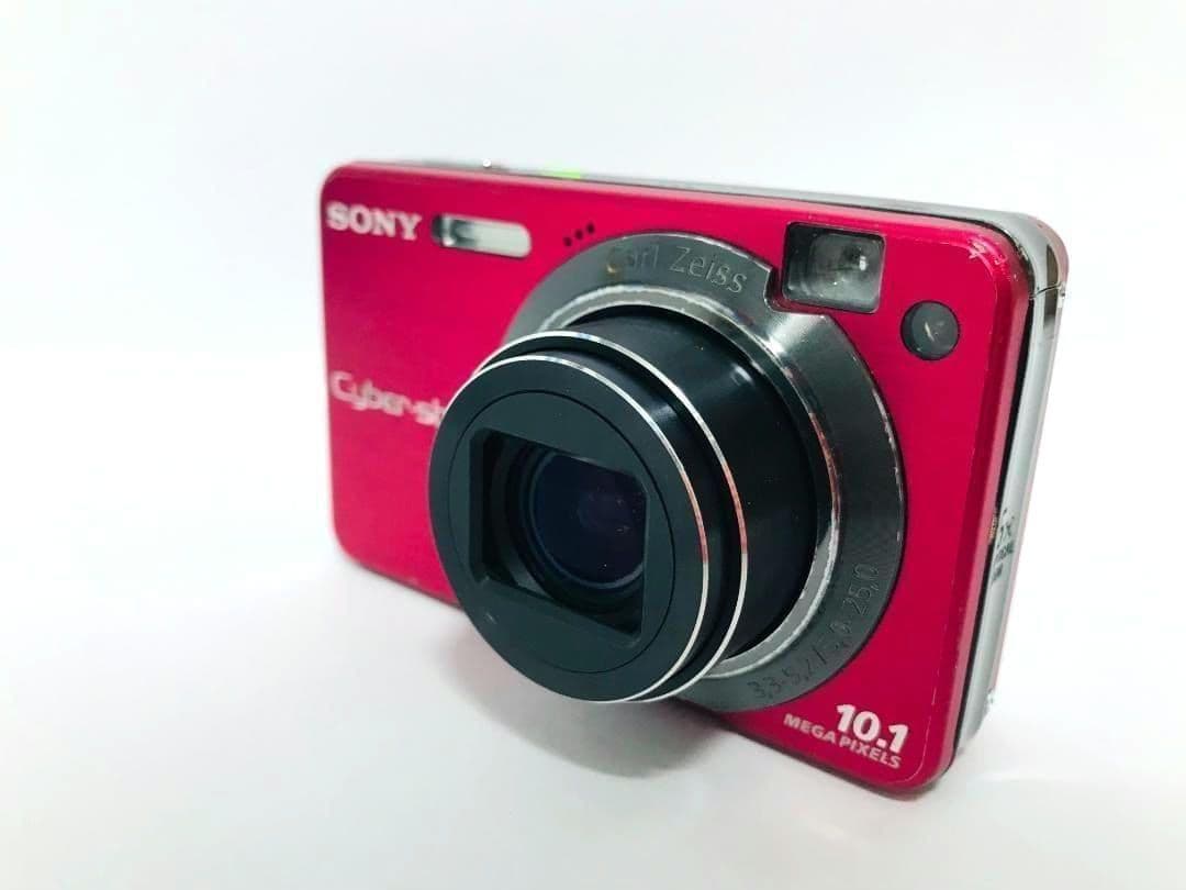【お値下げ歓迎・美品】SONY Cyber-shot DSC-W170 レッド