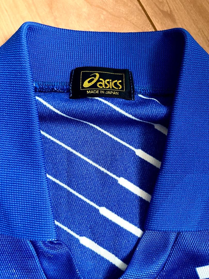 当時物 asics サッカー 日本代表 ドーハ モデル ラモス瑠偉10番 L