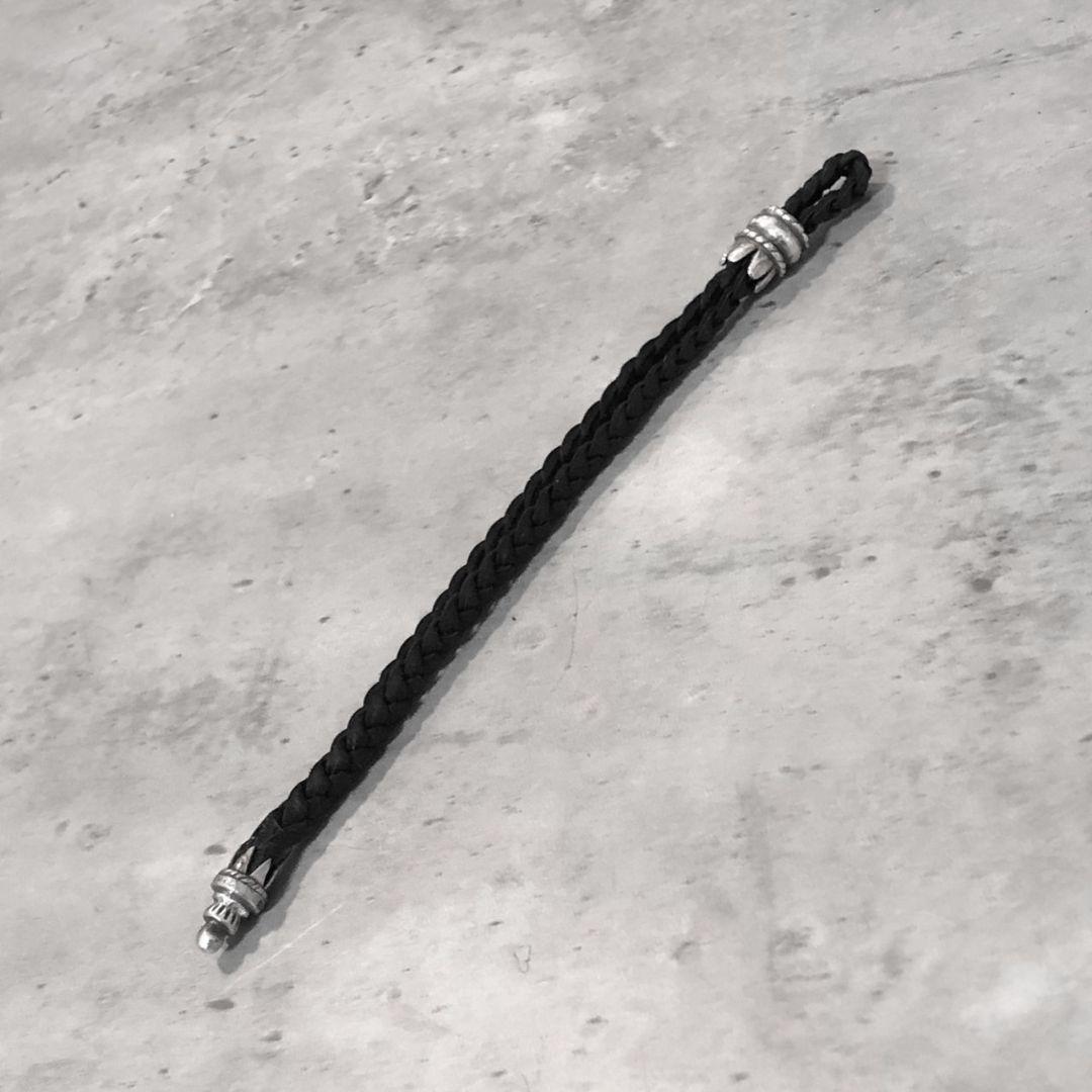 925 鹿紐 レザー ウォレット ストラップ カスタム パーツ オリジナル 修理