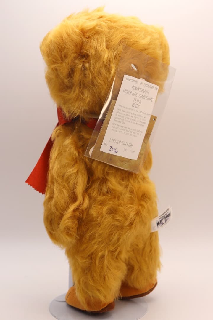 PETER・レプリカ メリーソート社 ゴールドモヘアのぬいぐるみ 31cm