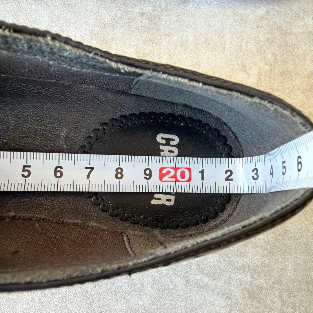 ⭐️美品⭐️CAMPER カンペール スパイラル コメット 35 Vカット フラット