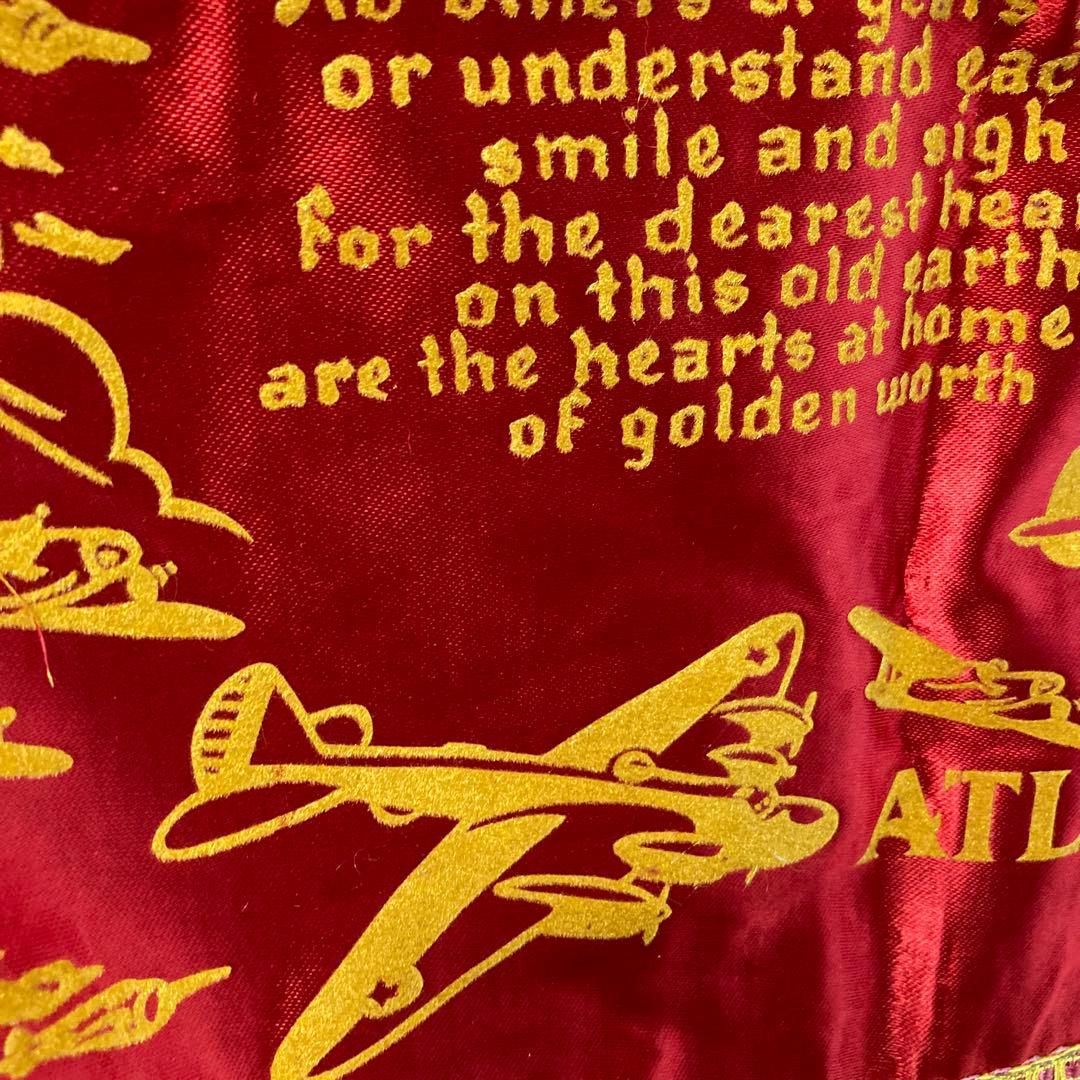 40's USミリタリー　スイートハート　ピロー　クッションカバービンテージ14