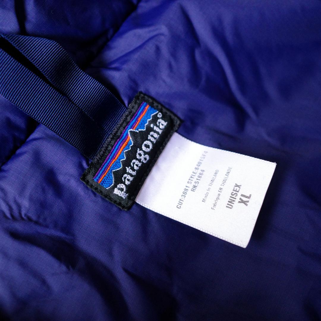 f*9様 【希少】2004年製 パタゴニア パフボールベスト ブルー XL ビン