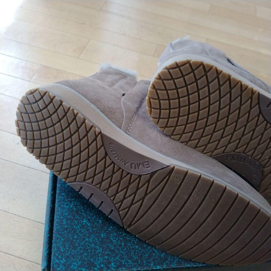 【未使用品】EMU Australia ムートンサイドゴアブーツ 25cm