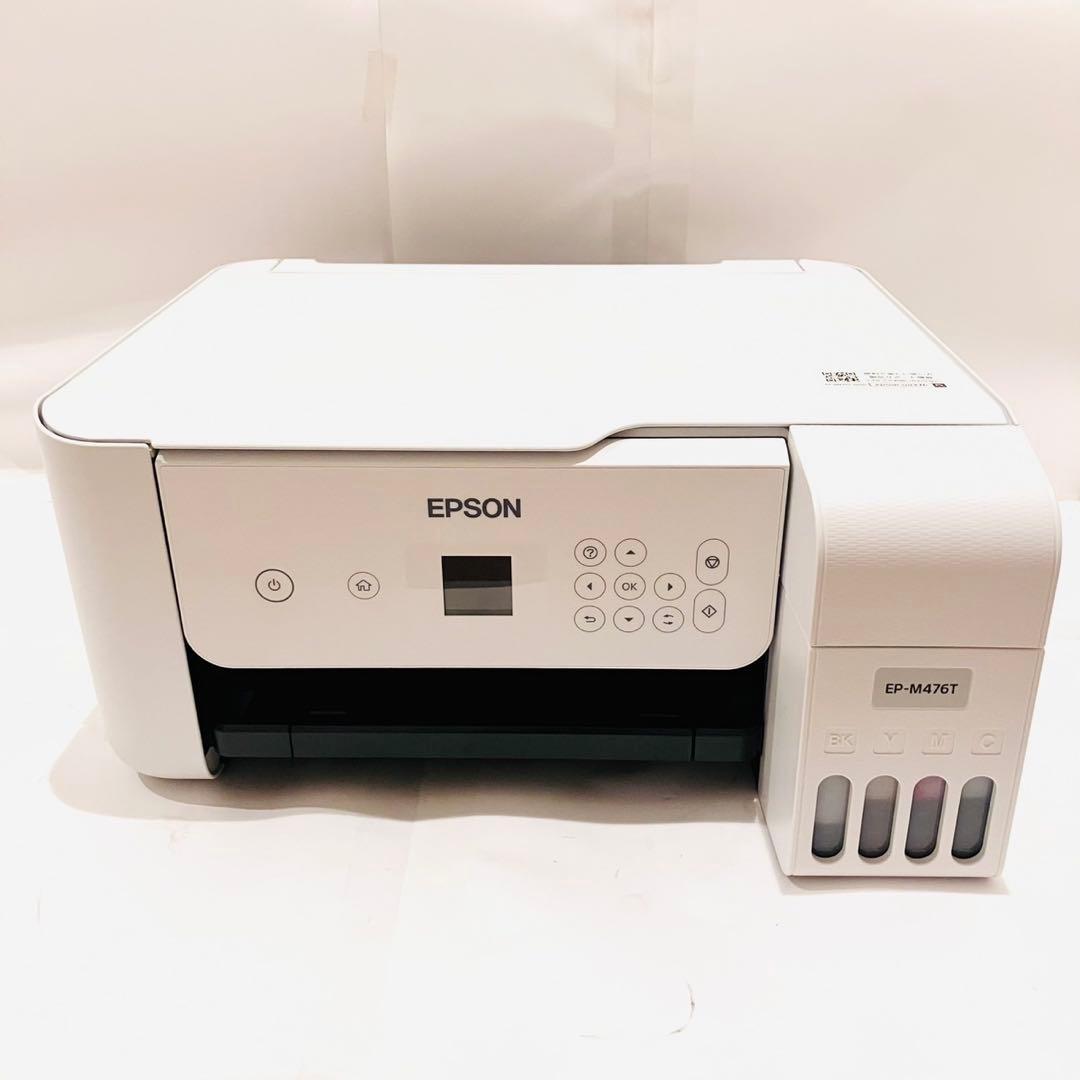 動作保証付　EPSON プリンタ　エコタンク搭載　複合機　EP-M476T