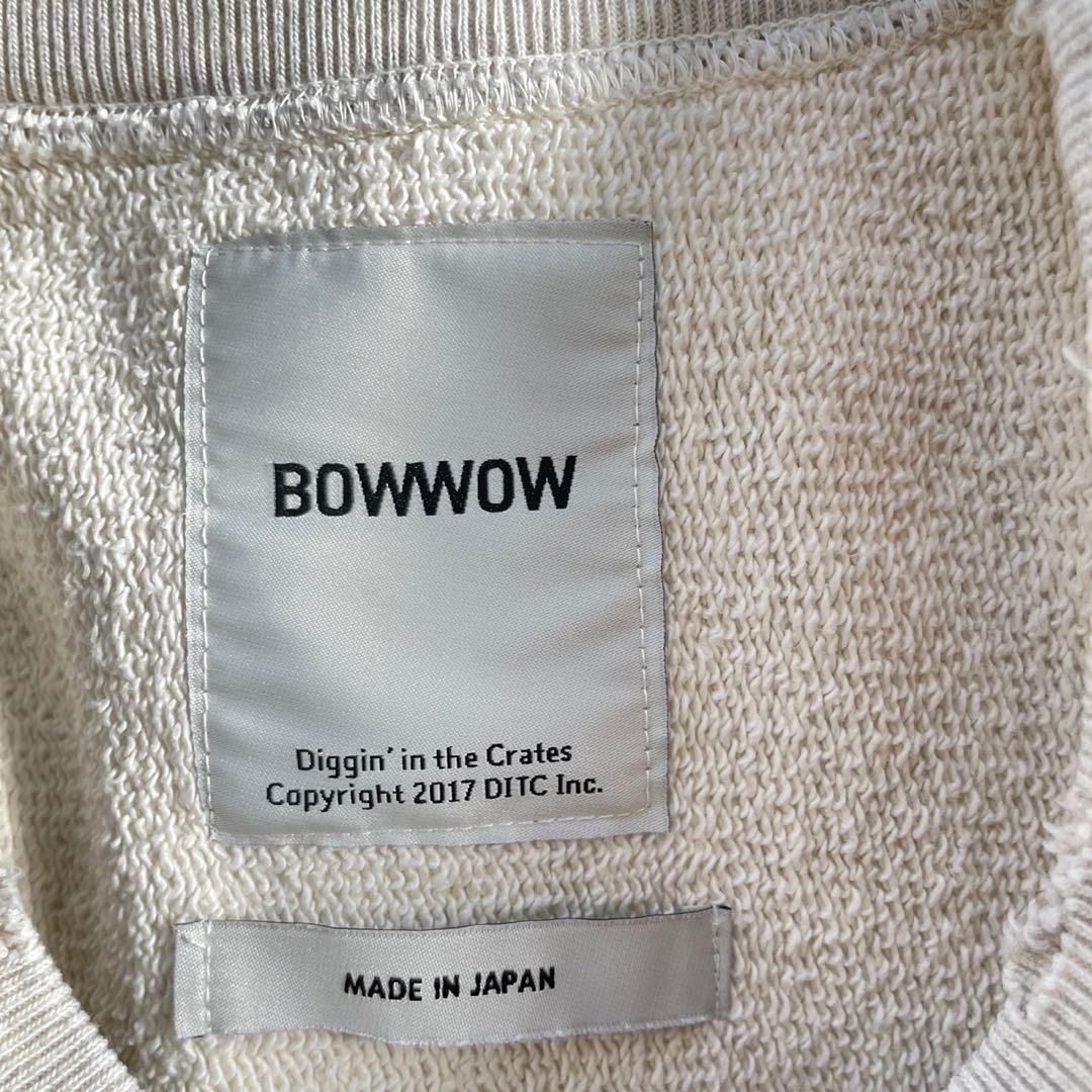 AP STUDIO 【BOWWOW / バウワウ】クルーネックスウェット