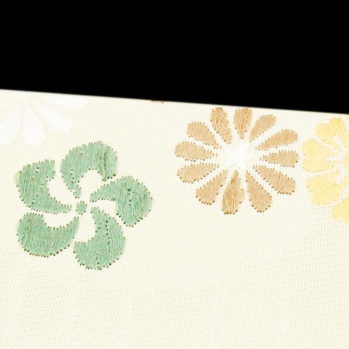 大人気モチーフ【うさぎ】　単衣のお着物にも♪　お使い勝手バツグン　新品の名古屋帯