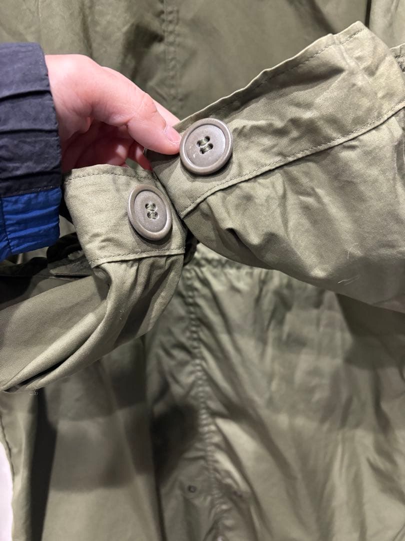 yomogi初期アルミジップ　フィッシュテールパーカーモッズコート