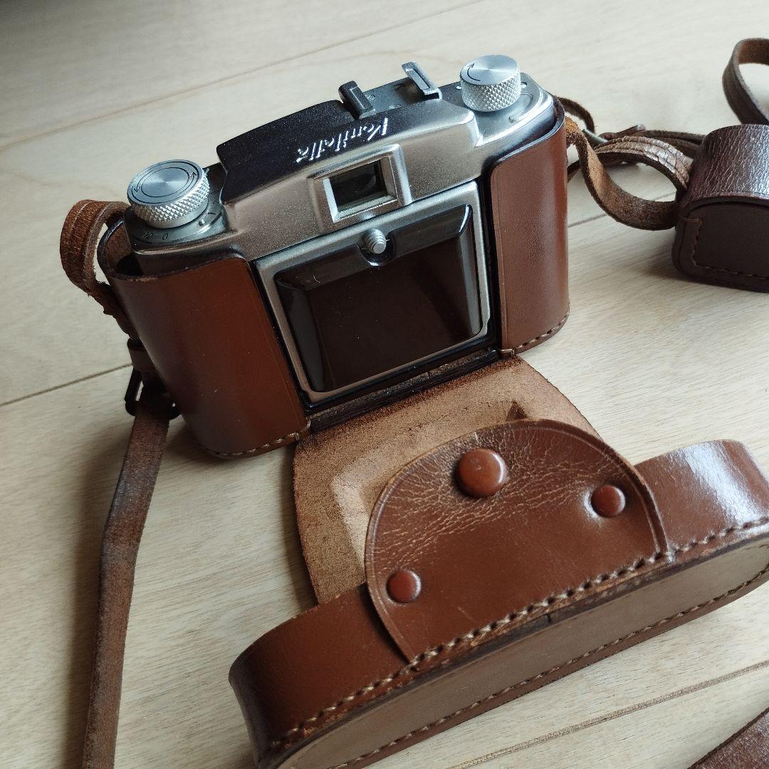 【動作確認済】小西六 Konilette コニレット　純正フード/革ケース等付