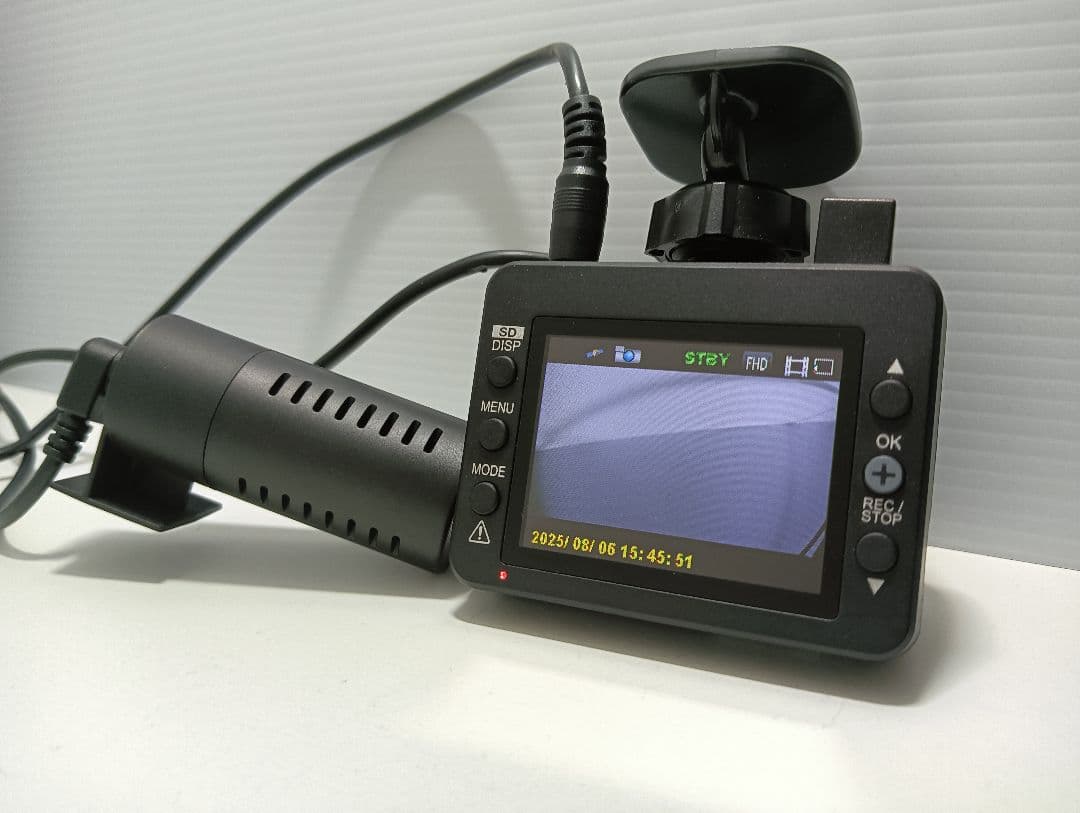 468【作動確認済】ユピテル WDT510 前後撮影