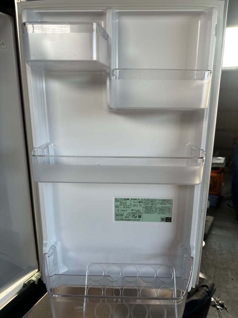 札幌発 日立 ノンフロン冷凍冷蔵庫 R-V32SV 315Ｌ冷蔵庫 2022年製