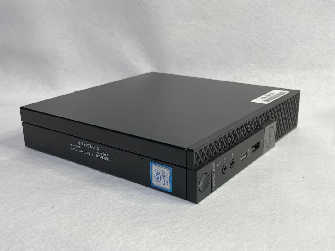 ミニPC DELL Optiplex7060 i5/32GB/512GB Office
