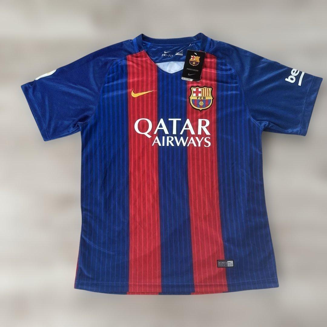 未使用　タグ付　NIKE バルセロナ　バルサ　ユニフォーム　XL メッシ　10