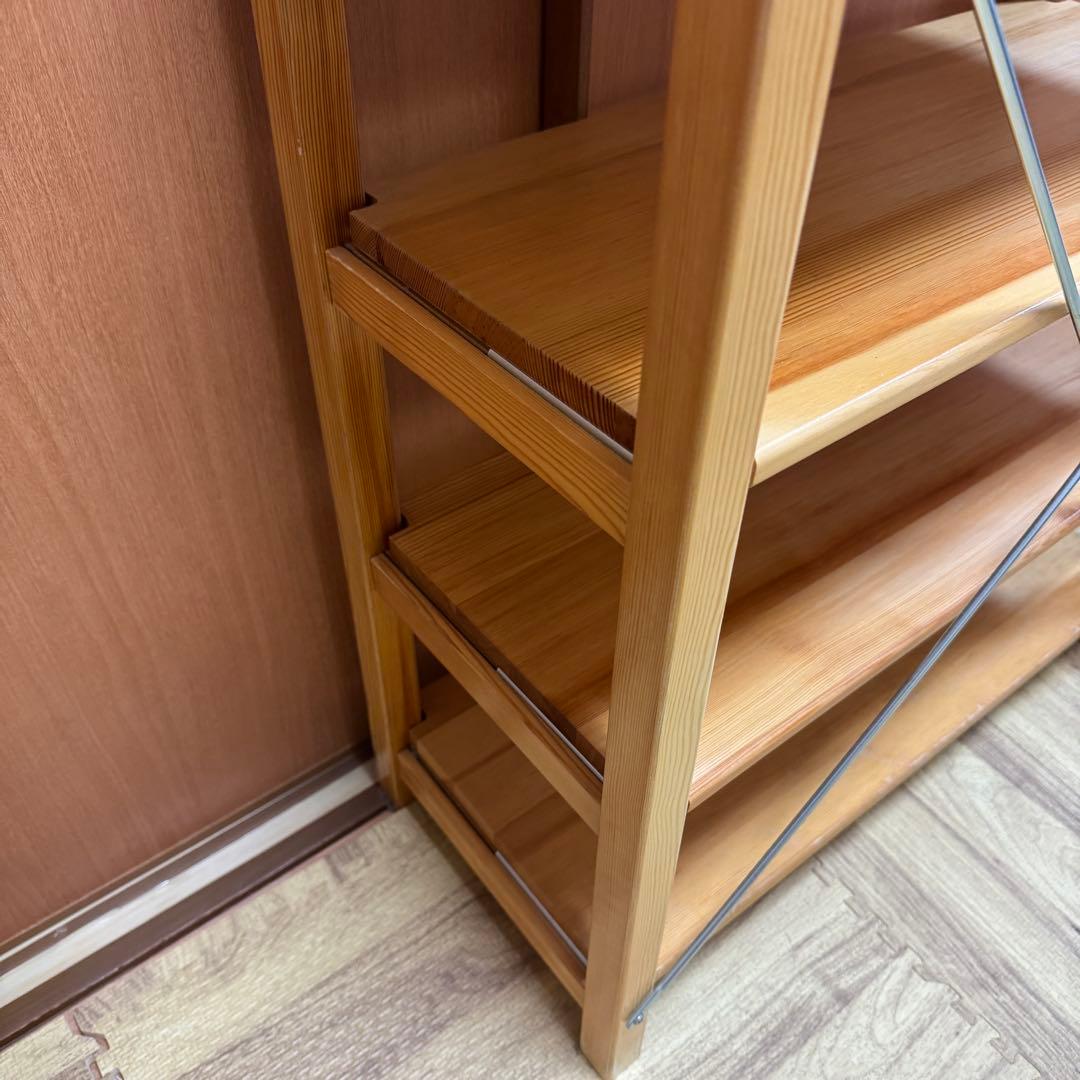 無印良品　パイン材ユニットシェルフ小　 約幅58×奥行26×高さ83cm