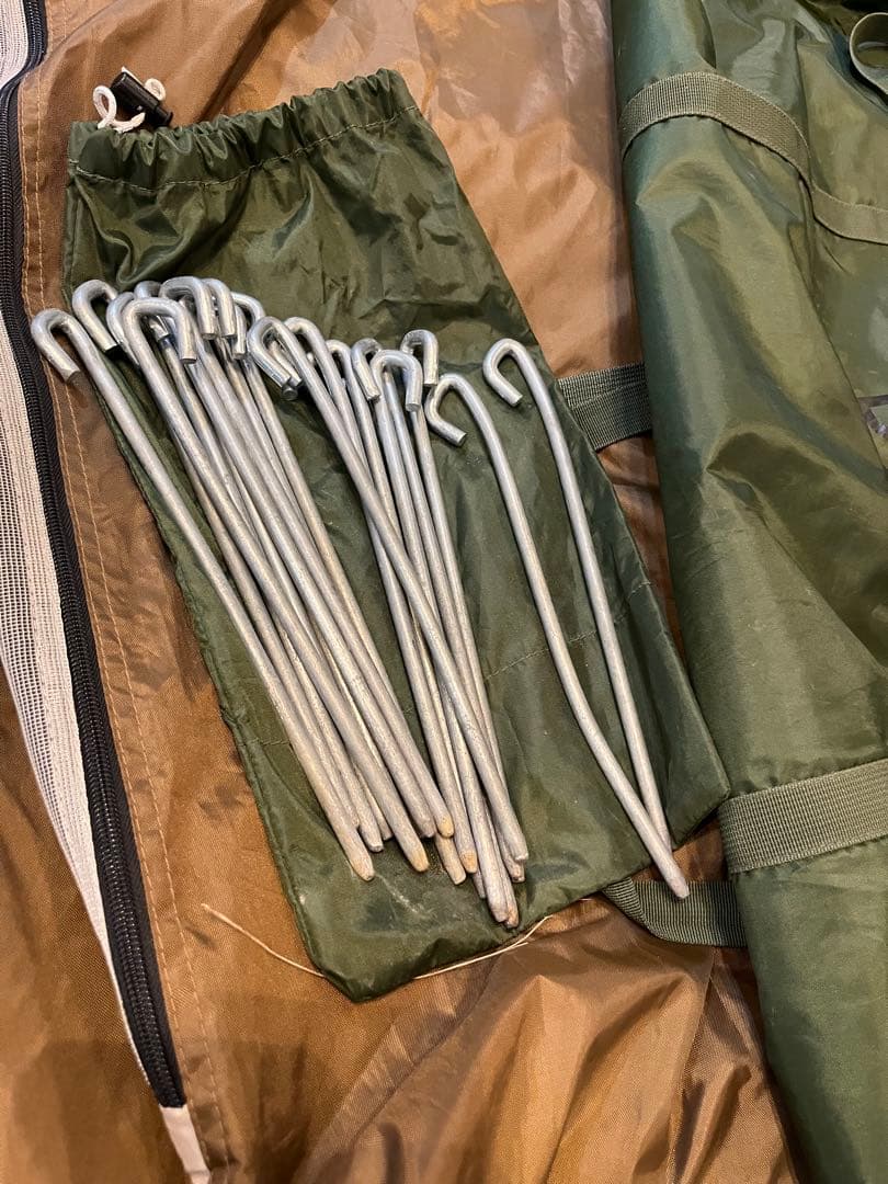 DOD カマボコテント3M（カーキ）中古