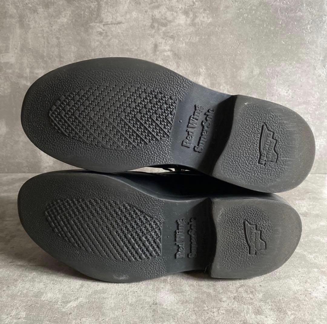 レッドウイング 8133 スーパーソール US9 D 黒 ブラック