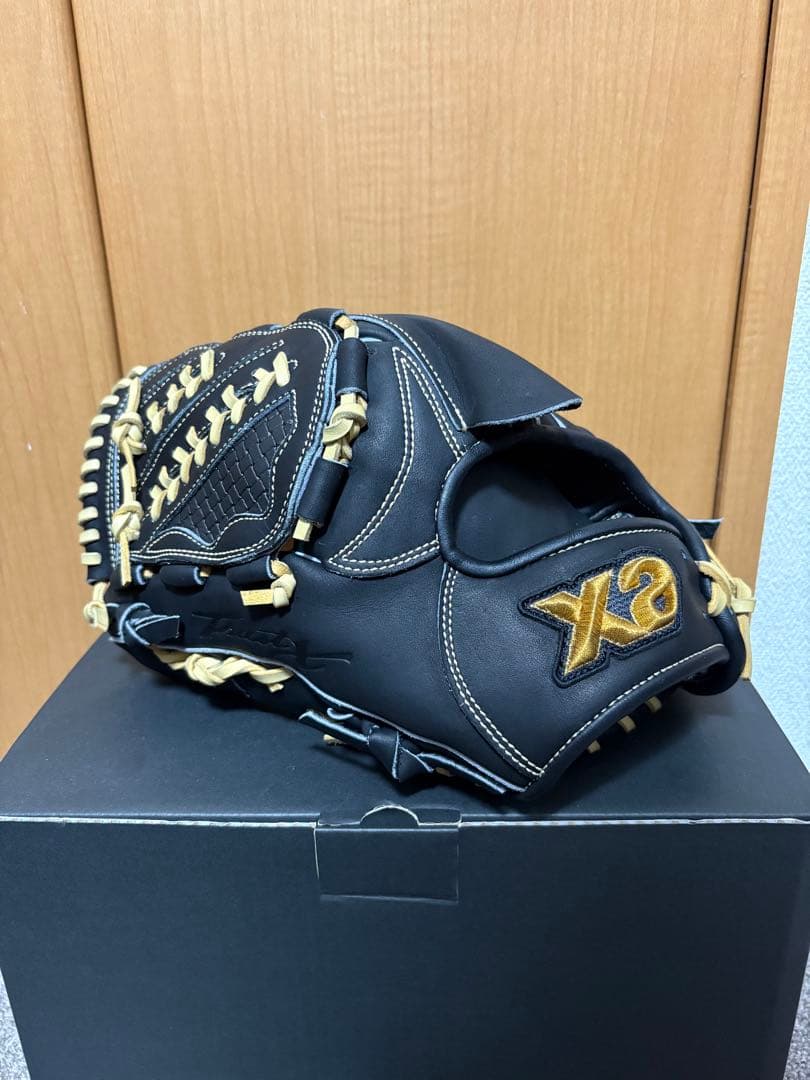 【新品未使用型付け済】XANAX 軟式左投投手用グラブ