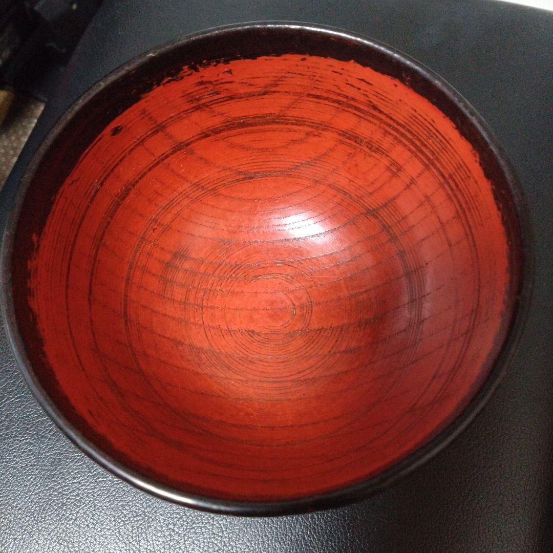 合鹿椀　漆塗り