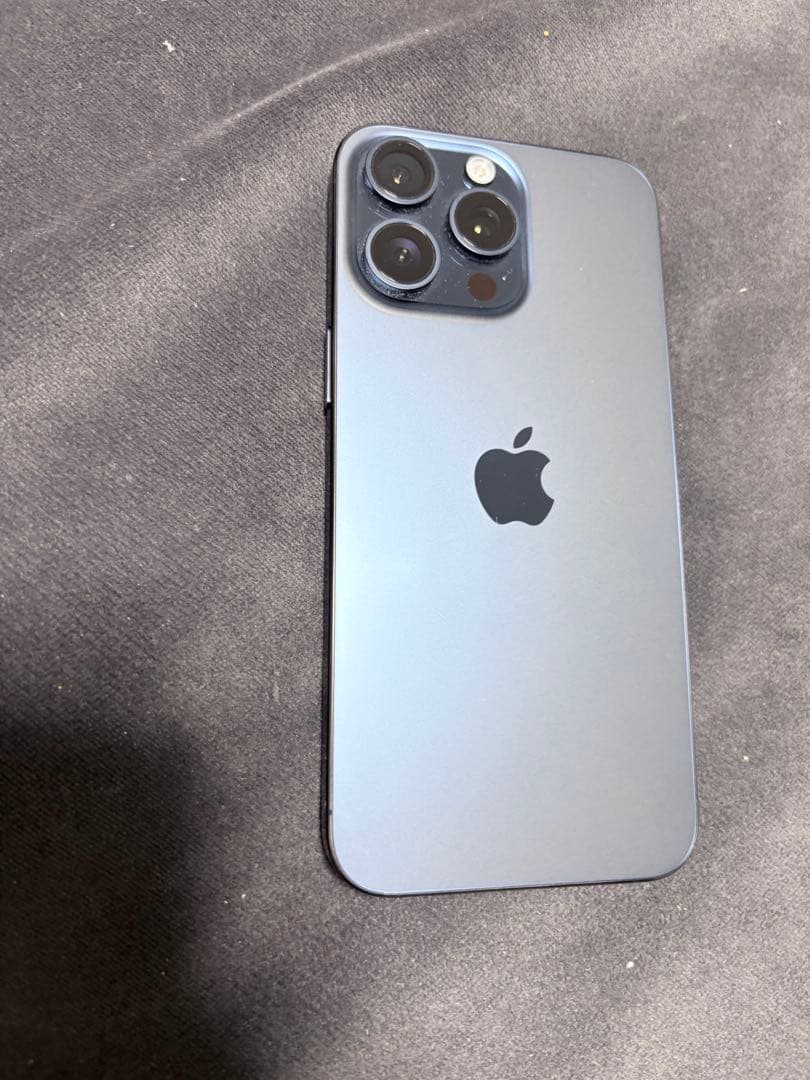 【Apple】iPhone15 Pro Max 512GB ブルーチタニウム