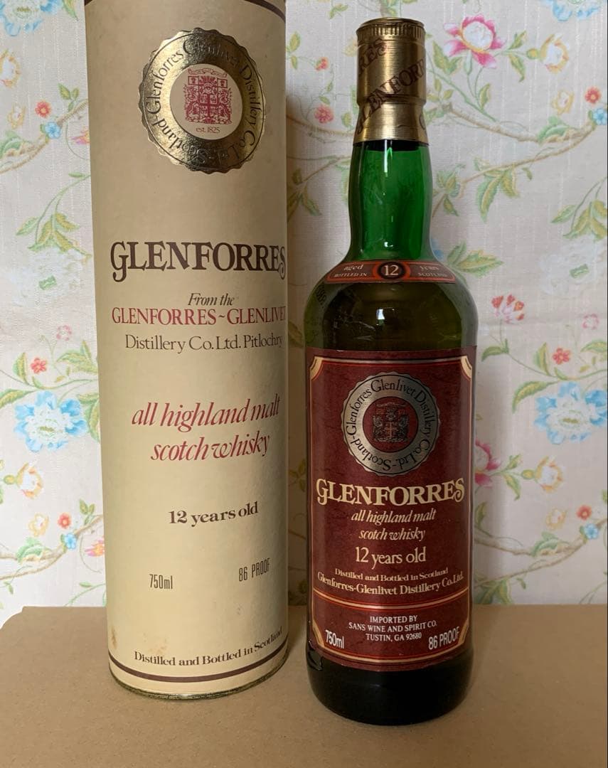 Glenforres グレンフォレス12年ウイスキー 750ml