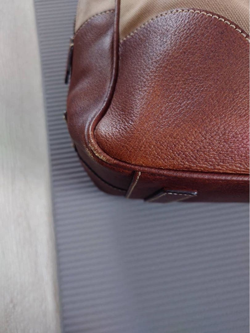 【専用づかちん様】　PRADA ビジネスバッグ ベージュ ブラウン