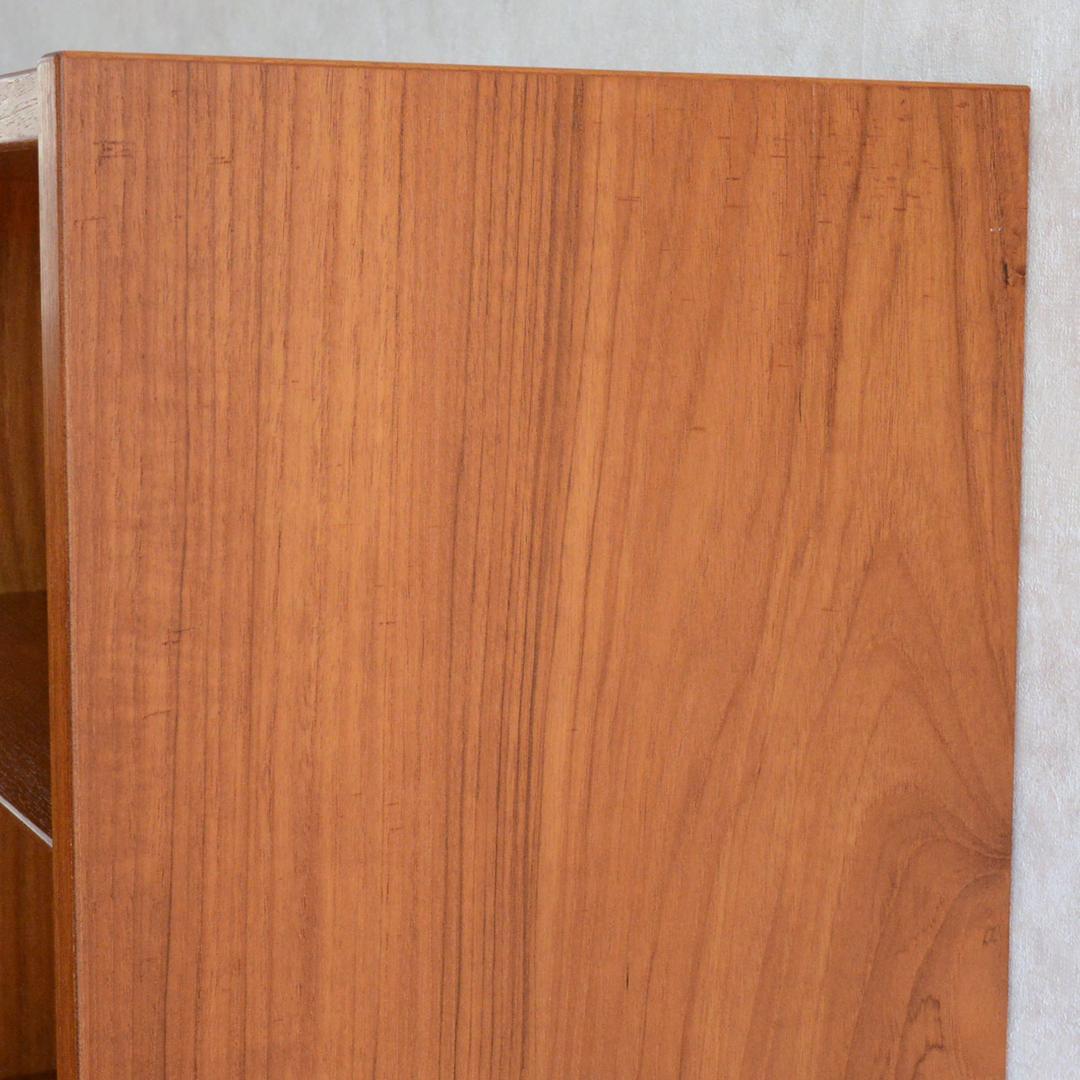 デンマーク 北欧ヴィンテージ チーク ブックシェルフ 北欧家具 ディスプレイ