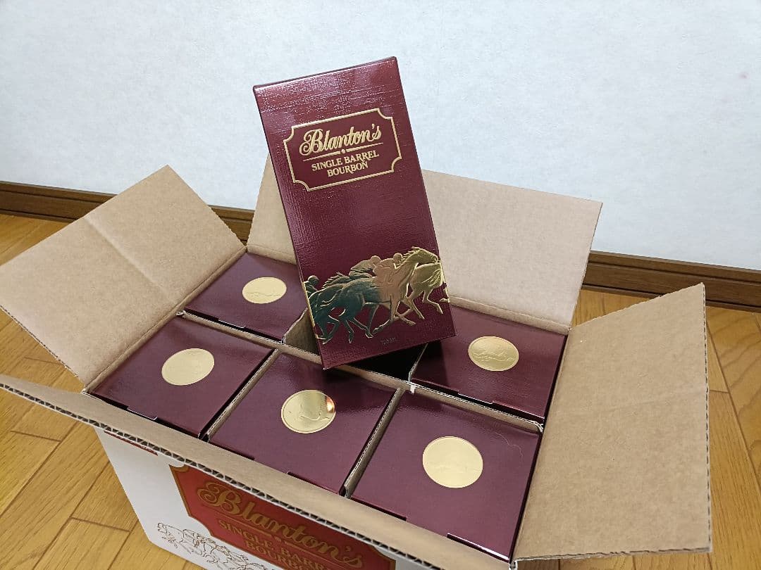 宝酒造　ブラントン シングルバレル レッド 1ケース（6本）Blanton's