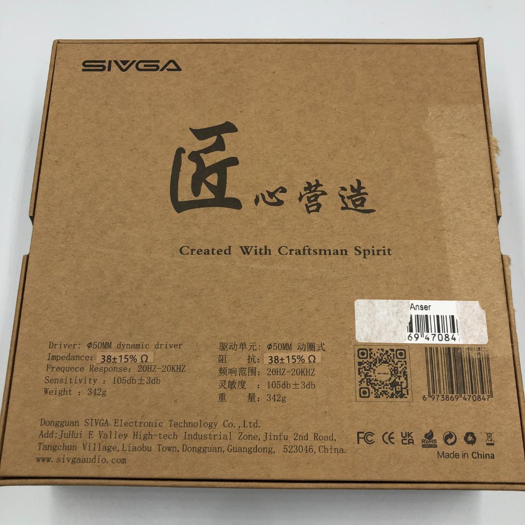 SIVGA ダイナミックドライバー ヘッドフォン/Y30125-P1