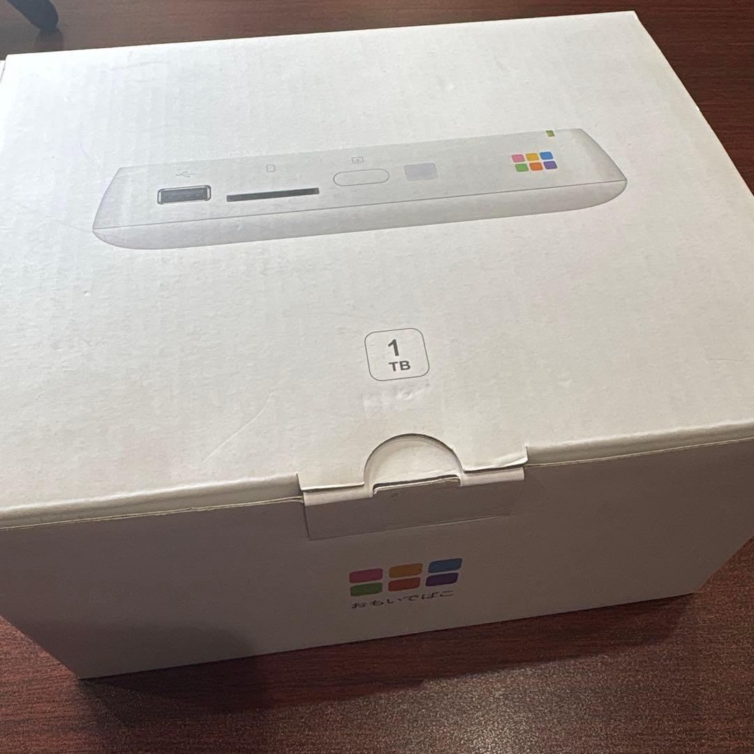 【ほぼ未使用・付属品完備】BUFFALO おもいでばこ 1TB PD-1000S