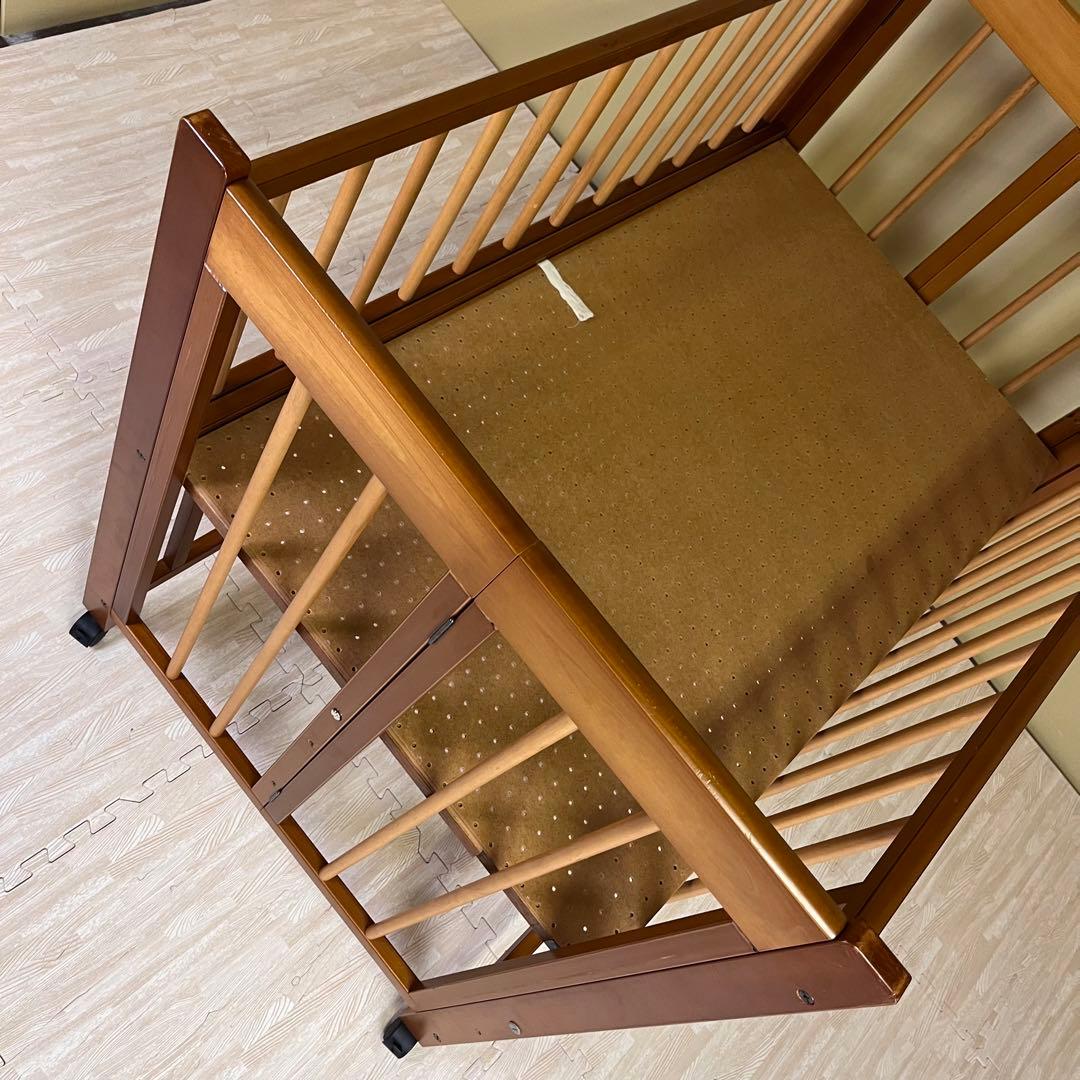 除菌清掃済　日本製　スリーピー　折畳　ワンタッチハイベッド　チェルシー　ブラウン