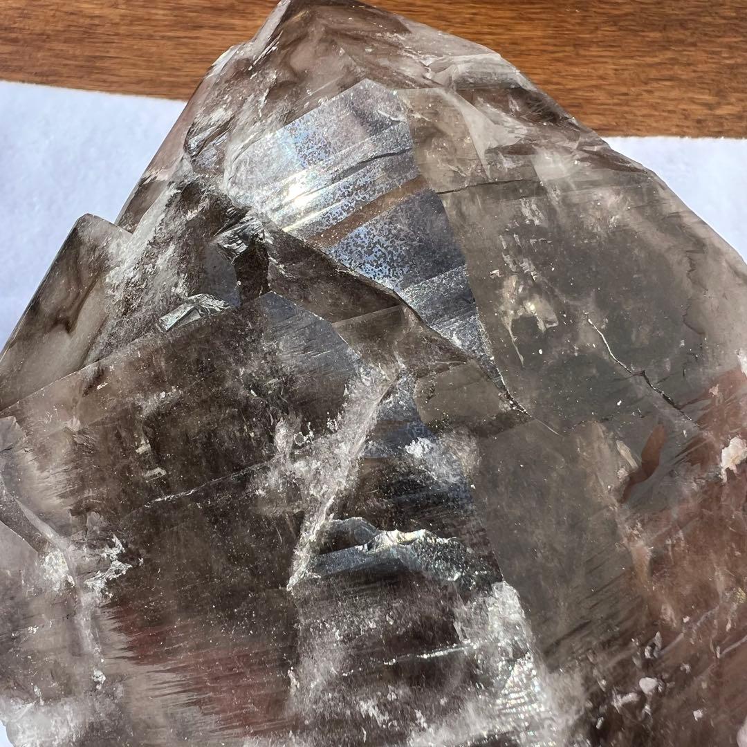 ☆極ヤバのお品です☆お宝☆スモーキークォーツ エレスチャルクォーツ 天然石 原石