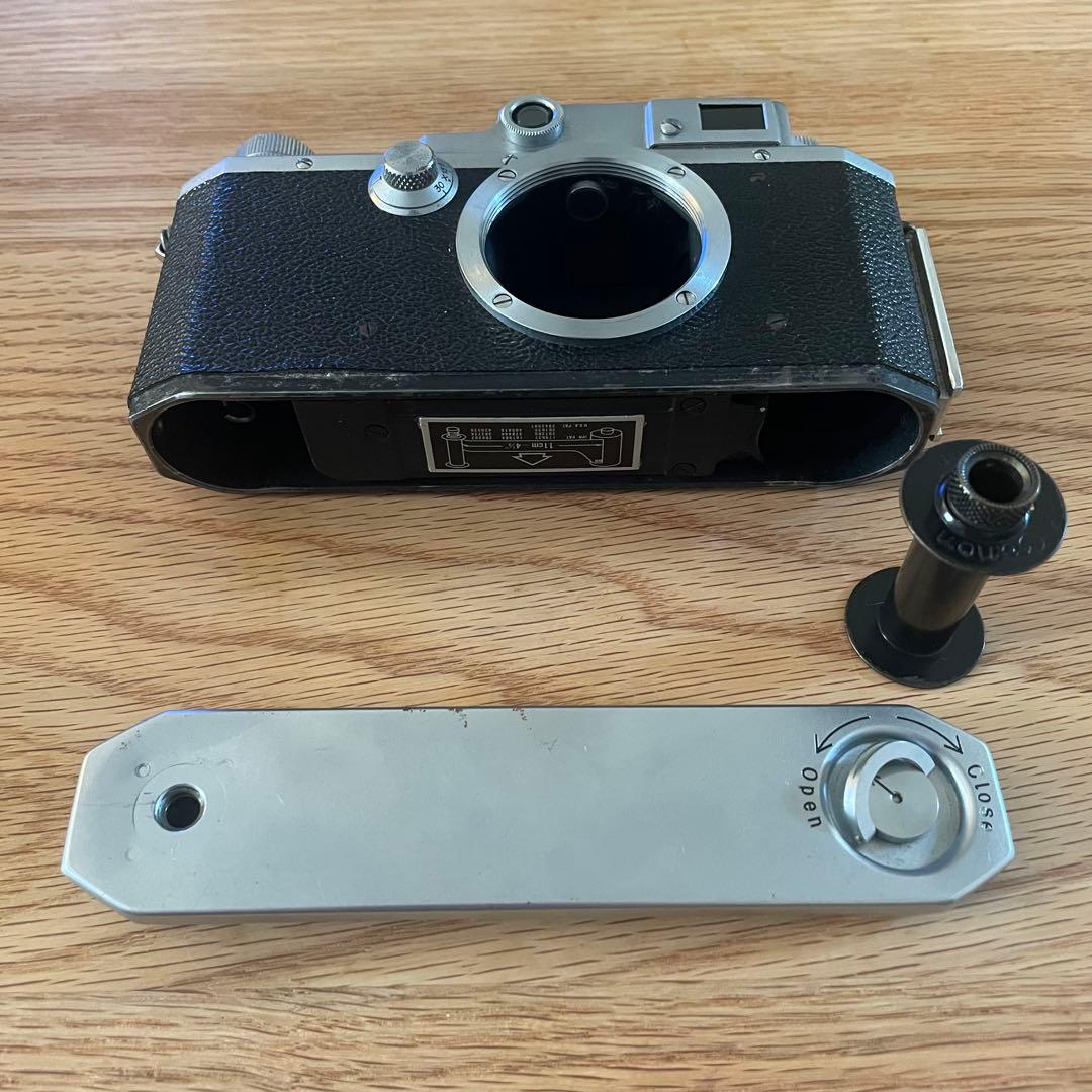 Canon II S改＋50mm F1.8 銀鏡胴 整備済