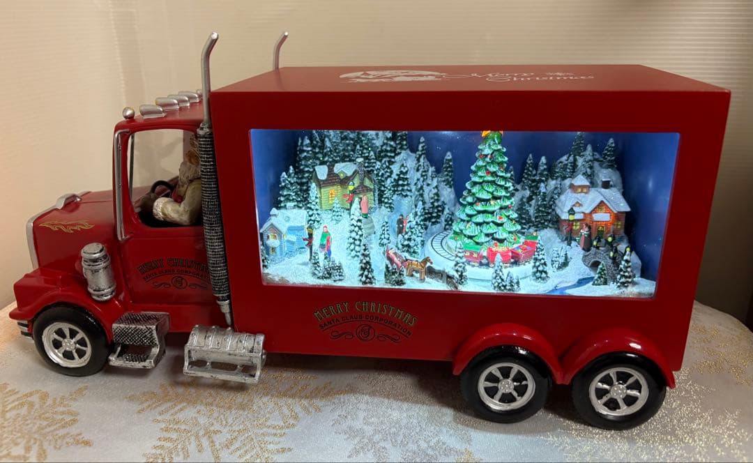 クリスマス　サンタクロース　オルゴールトラック　函館クリスマスファクトリー