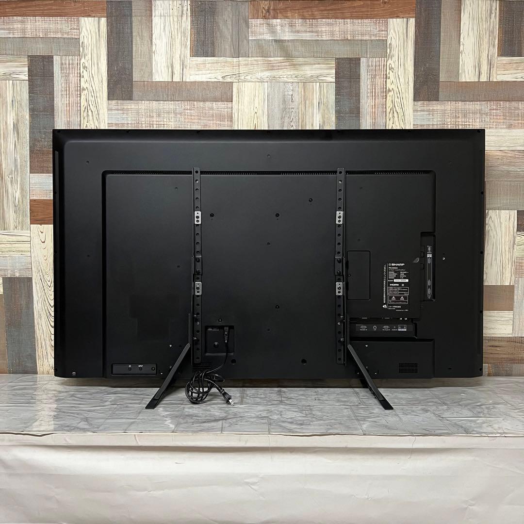 即日受渡❣️全国送料込SHARP55型4K液晶モニター、スピーカー搭載 リモコン付