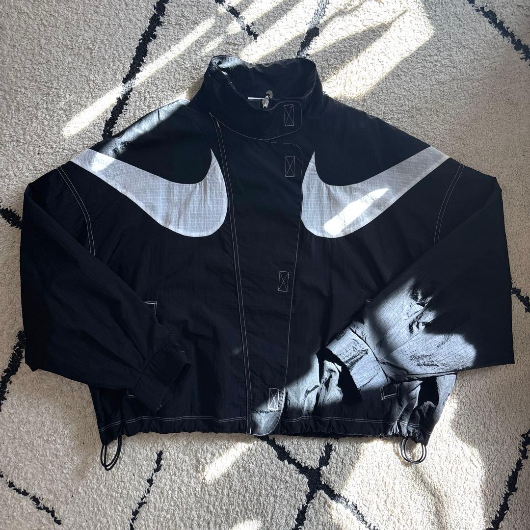 【美品】NIKE ナイキ ビッグスウッシュナイロンジャケット XL