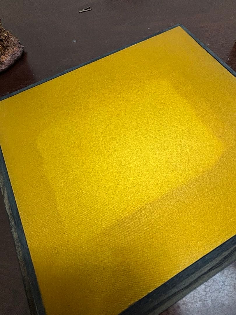 置物 ガラスケース入り 住友金属銅山　銅滴　塔状 木製台座付き