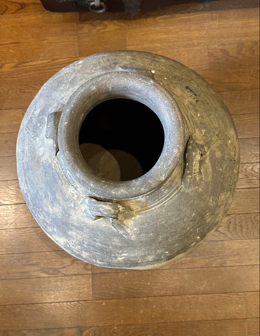 琉球　沖縄　大壺　四耳壺　江戸時代後期