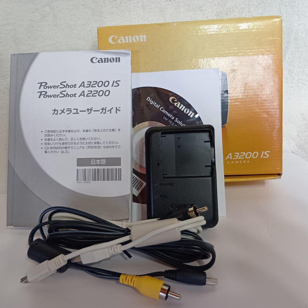 完動美品 箱付属品付 Canon PowerShot A3200 IS