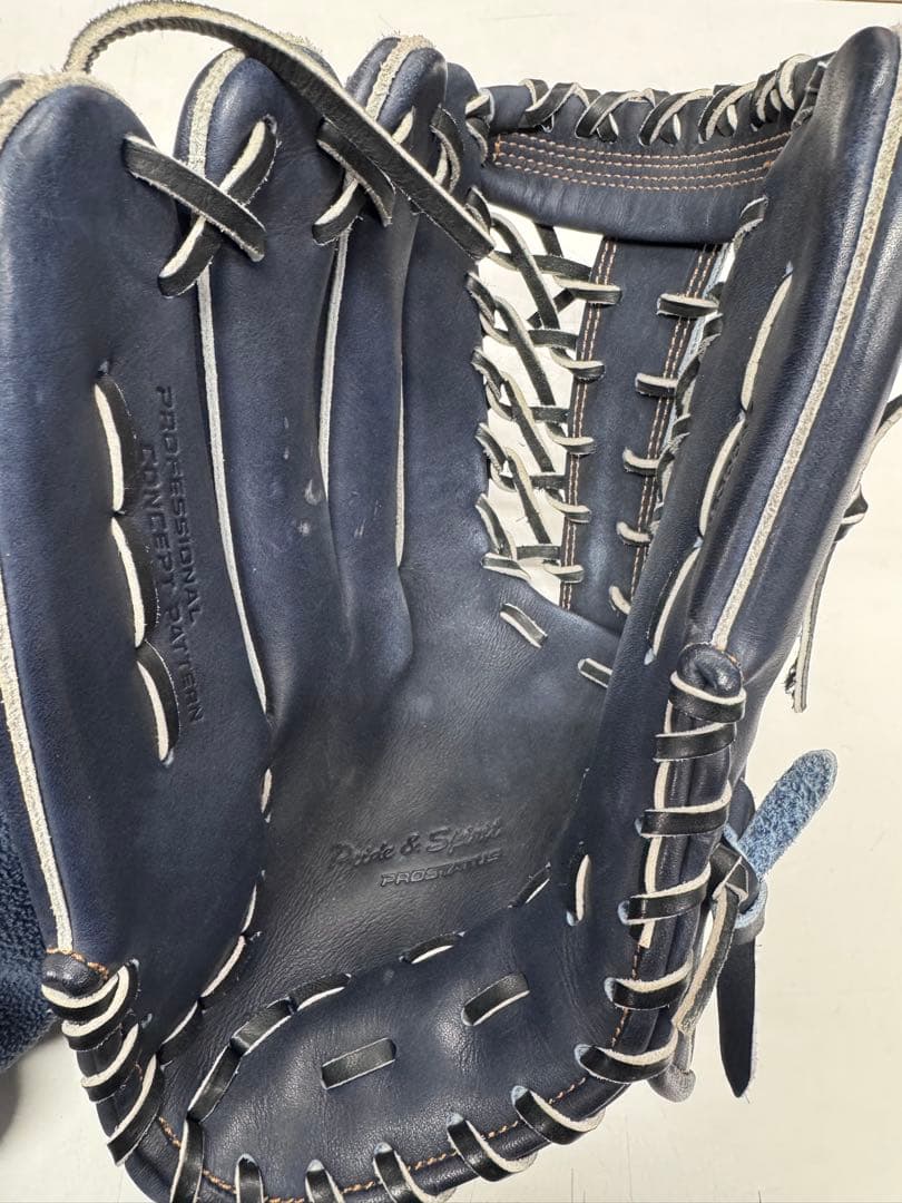 【美品】ゼット PRO STATUS 軟式用　外野手用　左用