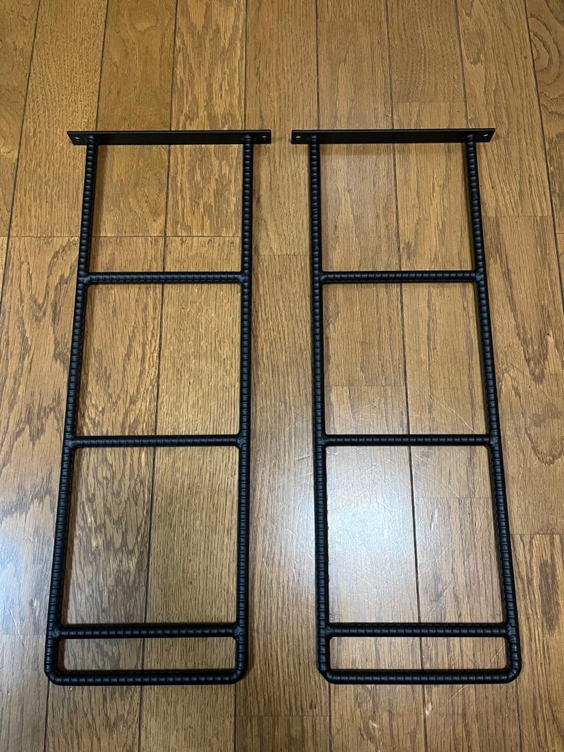 アイアン 天井吊り棚　アイアンシェルフ　高さ50cm ブラケット　フレーム