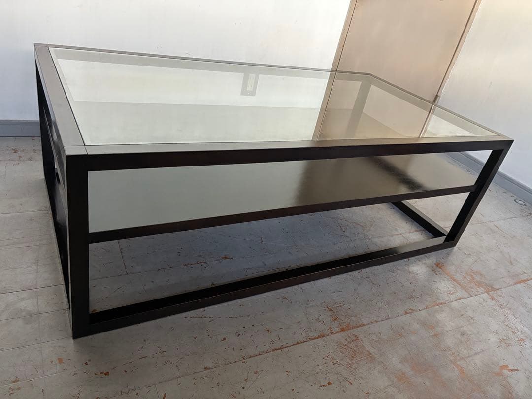 TIME & STYLE タイムアンドスタイル LLOYD ガラステーブル